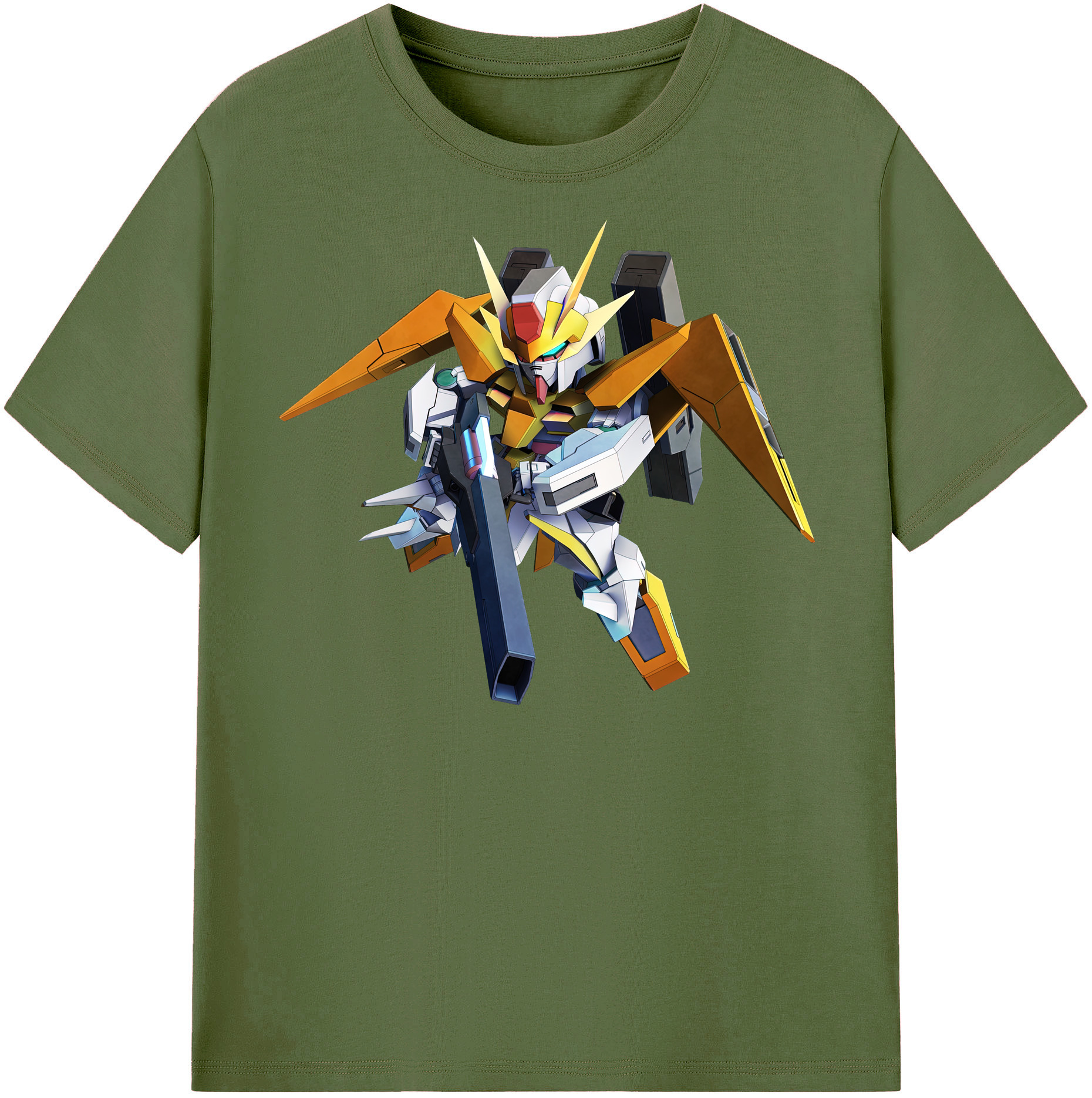 （画像用） 機動戦士ガンダム Mobile Suit Gundam 綿100％半袖Tシャツ（フロントプリント）